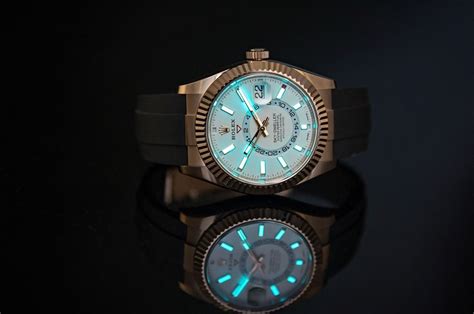 rolex luminous dial|luminous material for rolex.